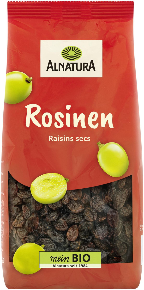 Produktfoto zu Rosinen 500g Alnatura