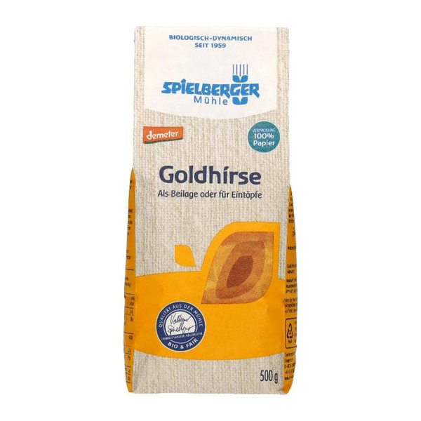 Produktfoto zu VPE Goldhirse 4x500g Spielberger Mühle