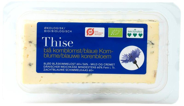 Produktfoto zu Blaue Kornblume 60% 150g Thise Mejeri
