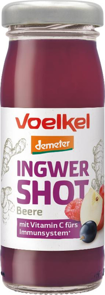 Produktfoto zu VPE Shot Ingwer & Beere 8x95ml Voelkel