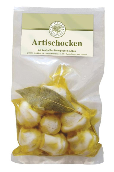 Produktfoto zu Artischockenherzen eingelegt "cotto" 185g Il Cesto
