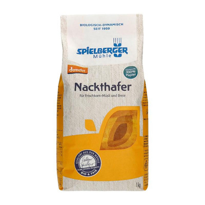 Produktfoto zu Nackthafer 1kg Spielberger