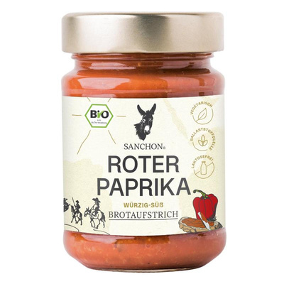 Produktfoto zu VPE Brotaufstrich Roter Paprika 6x190g Sanchon