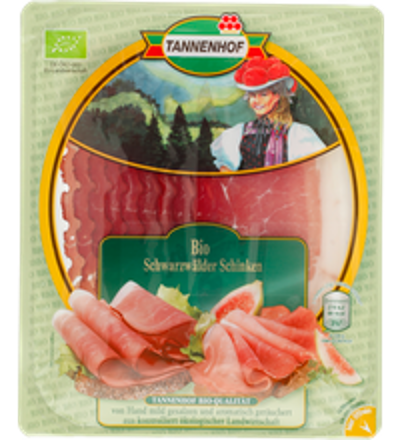 Produktfoto zu Schwarzwälder Schinken 100g Tannenhof