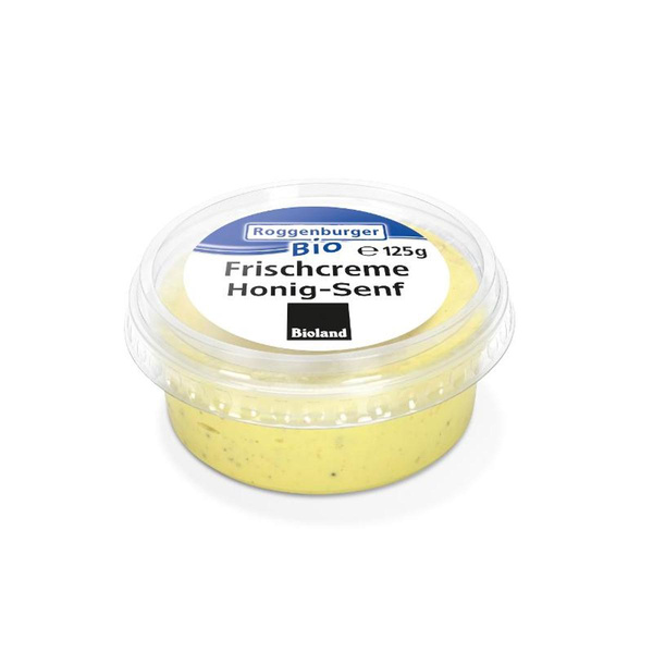 Produktfoto zu Frischcreme Honig-Senf 125g Roggenburger