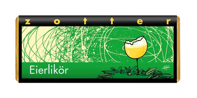 Produktfoto zu Schokolade Eierlikör 70g Zotter