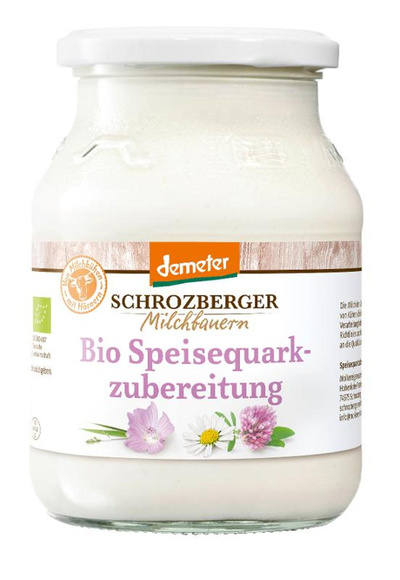 Produktfoto zu Speisequarkzubereitung 0,3% 500g Schrozberger Milchbauern