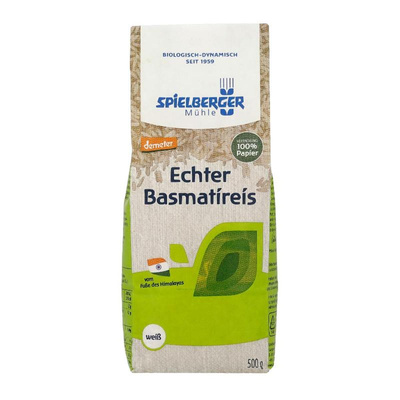 Produktfoto zu VPE Basmati Reis weiß 4x500g Spielberger
