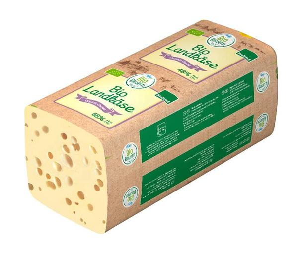Produktfoto zu Landkäse 48% ca. 200g BMI BioBauern