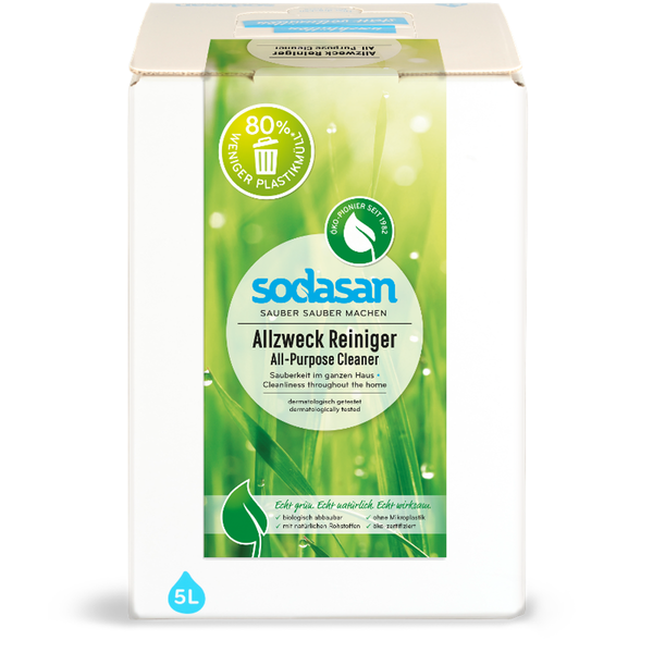 Produktfoto zu Allzweck-Reiniger 5 Liter Bag in Box Sodasan