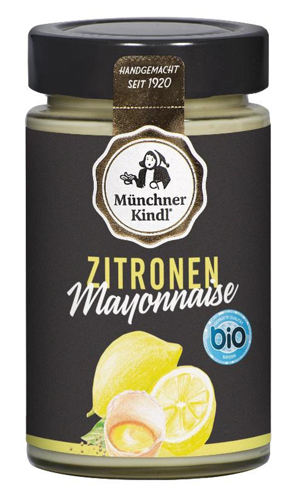 Produktfoto zu Zitronen Mayonnaise 200 ml Münchner Kindl