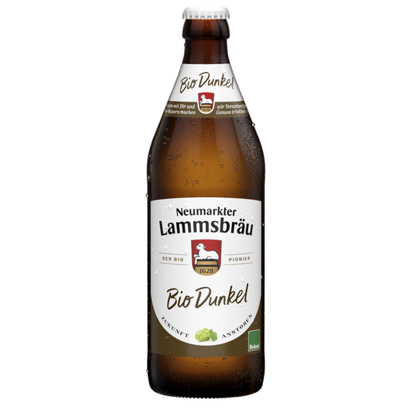 Produktfoto zu VPE Bier Lammsbräu Dunkel 10x0,5 l Neumarkter Lammsbräu