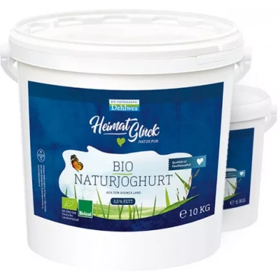 Produktfoto zu Naturjoghurt 3,5% Fett 5kg Hofmolkerei Dehlwes