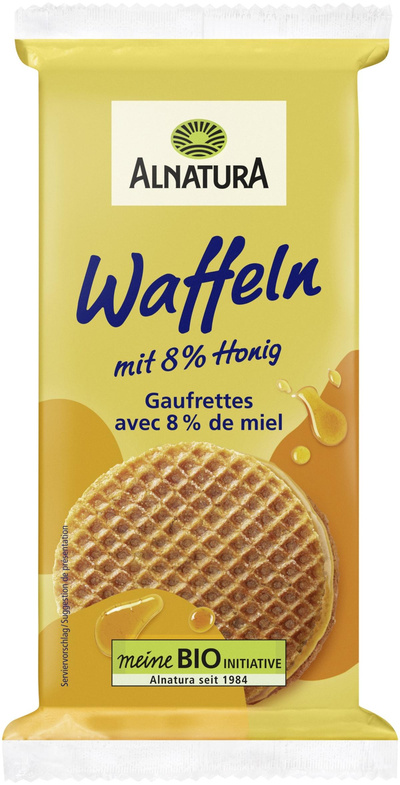 Produktfoto zu Honigwaffeln 175 g Alnatura