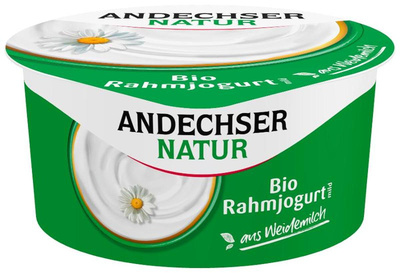 Produktfoto zu VPE Rahmjoghurt Natur mild 10% 6x150g Andechser Natur