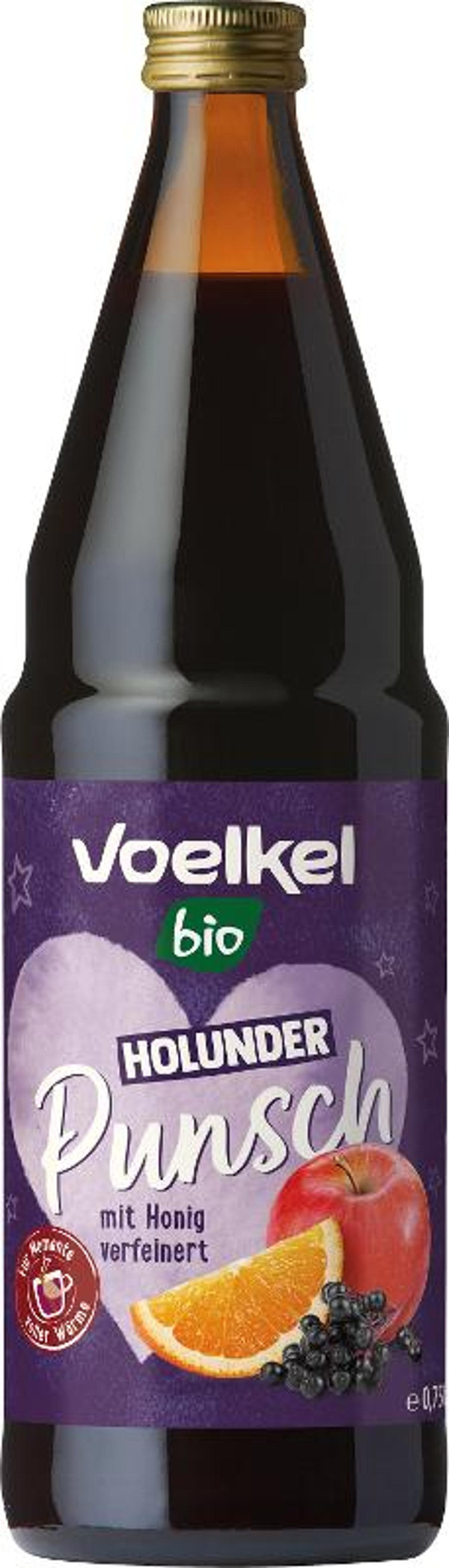 Produktfoto zu Holunder Punsch 0,75 l Voelkel
