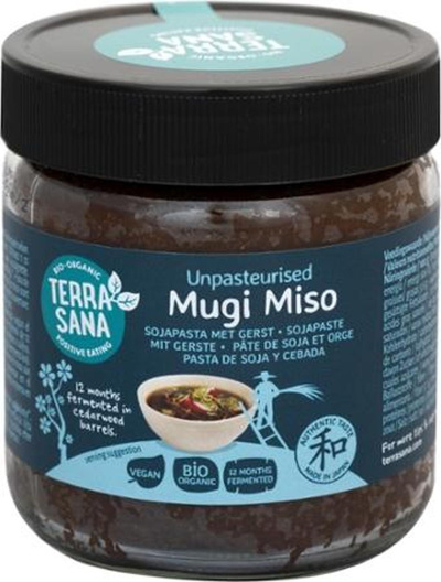 Produktfoto zu Mugi Miso nicht pasteurisiert 350g Terrasana