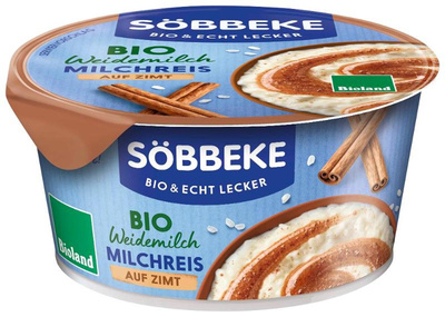 Produktfoto zu Milchreis Zimt 150g Söbbeke