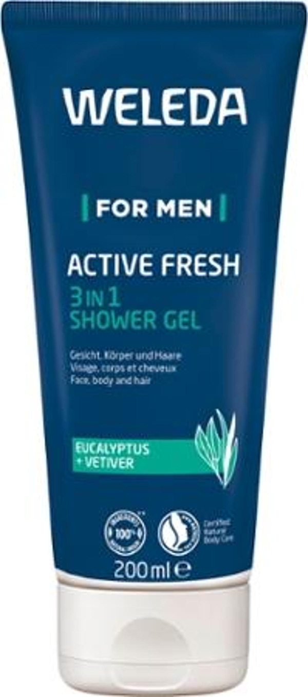 Produktfoto zu Men Aktiv Duschgel 200 ml  Weleda