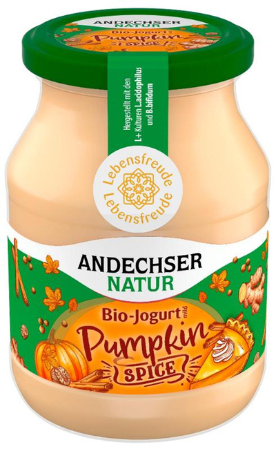 Produktfoto zu Joghurt Pumpkin Spice 500g Andechser Natur