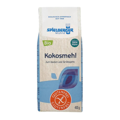 Produktfoto zu Kokosmehl glutenfrei 400g Spielberger