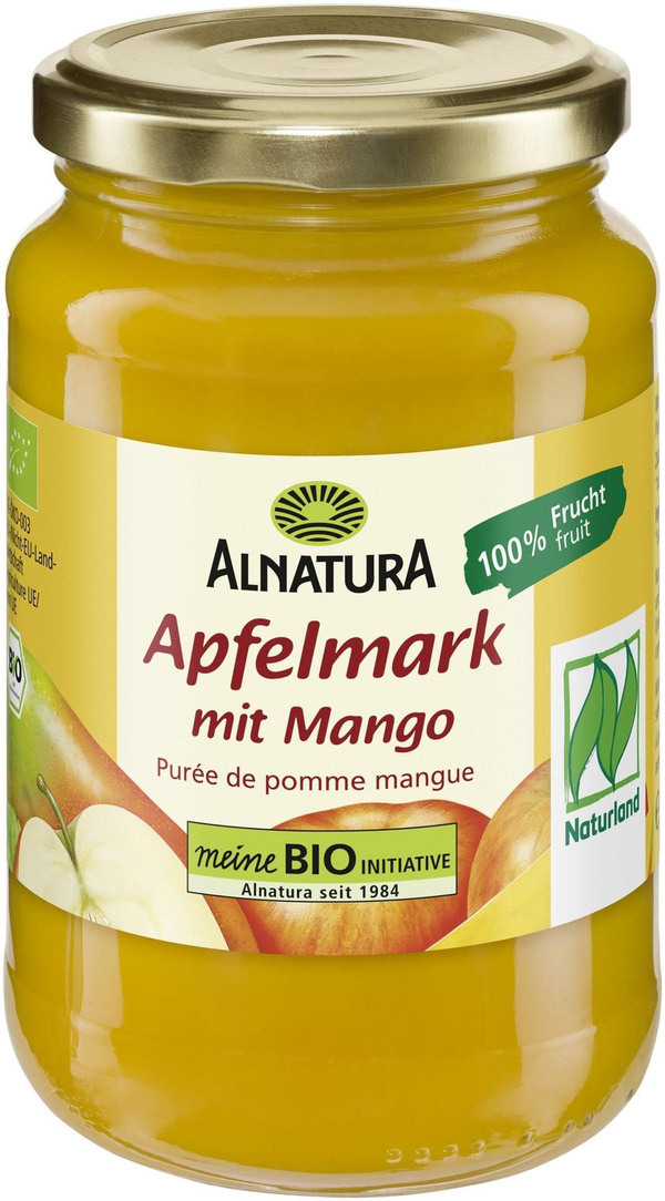Produktfoto zu Apfelmark mit Mango 360g Alnatura