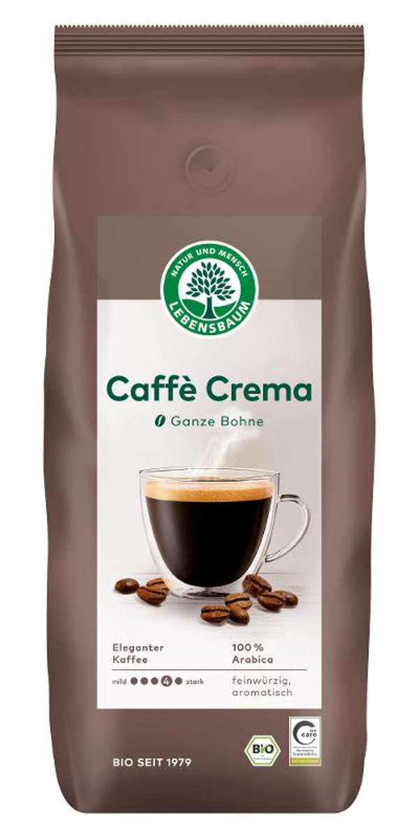 Produktfoto zu VPE Espresso Solea 1KG ganze Bohne Lebensbaum