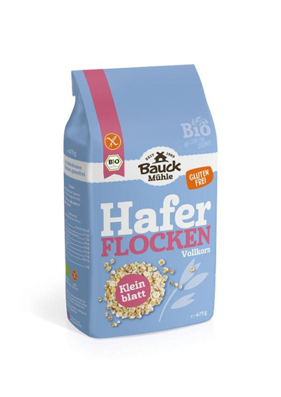 Produktfoto zu VPE Haferflocken Kleinblatt 6x475g glutenfrei  Bauckhof