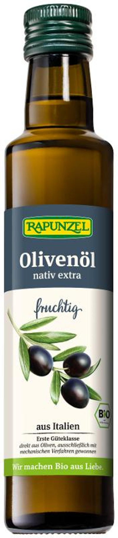 Produktfoto zu Olivenöl fruchtig 250ml Rapunzel