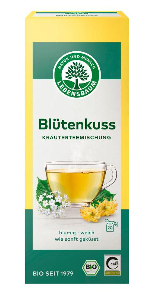 Produktfoto zu Tee Blütenkuss 20x1,5g Lebensbaum