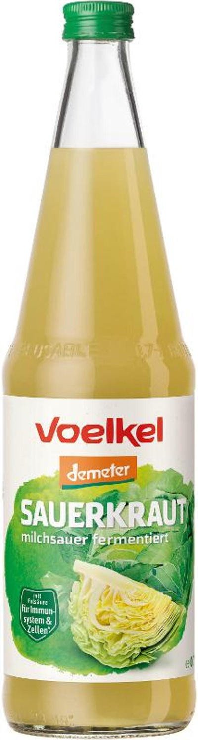 Produktfoto zu VPE Sauerkrautsaft 6x0,7 l Voelkel