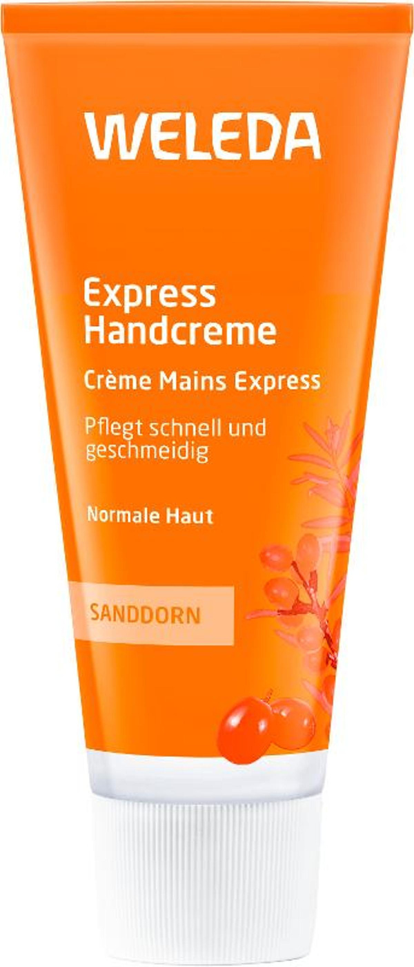 Produktfoto zu Express Handcreme Sanddorn 50ml Weleda