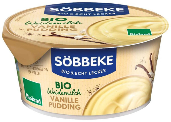 Produktfoto zu Vanille Pudding 150g Söbbeke