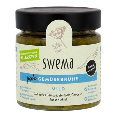 Produktfoto zu Milde Gemüsebrühe 210g Swema