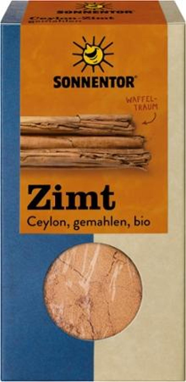 Produktfoto zu Zimt Ceylon gemahlen 40g Sonnentor