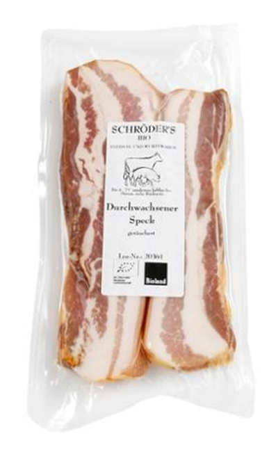 Produktfoto zu Schweinespeck durchwachsen ca. 220g Schröder's