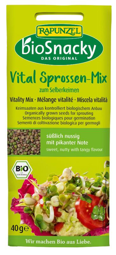 Produktfoto zu Keimsaat Vital Sprossen-Mix bioSnacky Rapunzel