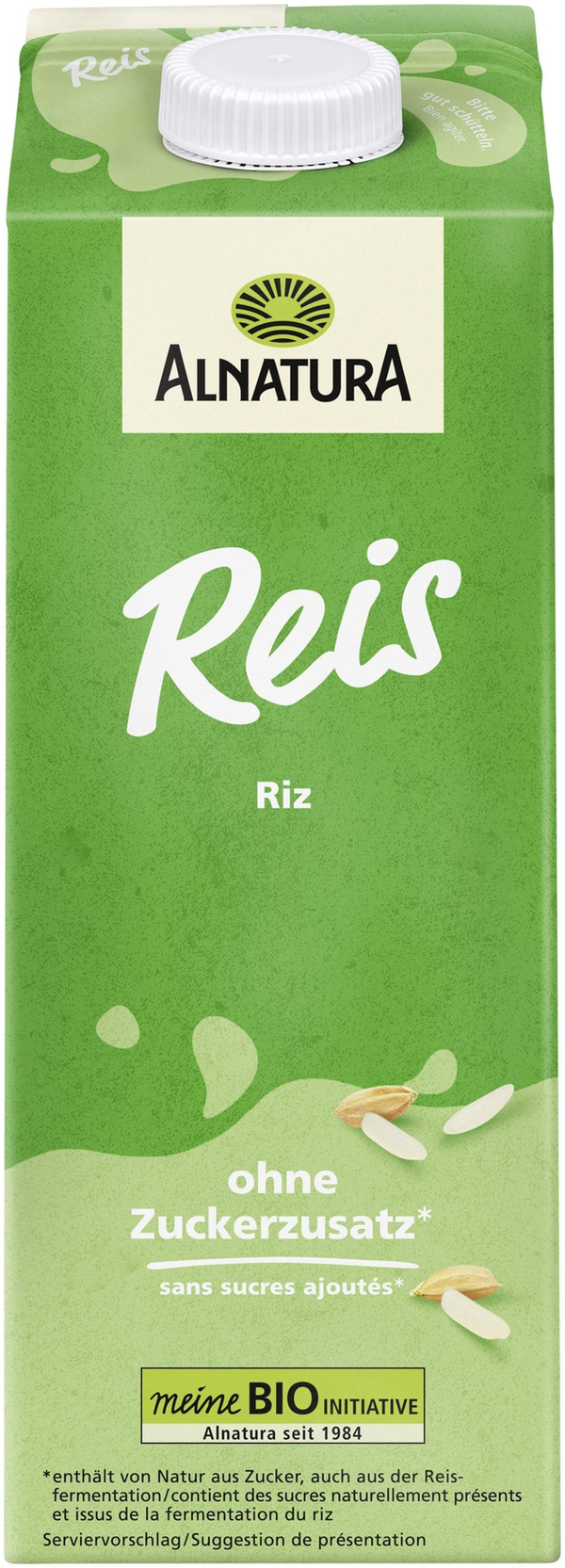 Produktfoto zu Reis Drink Natur 1l Alnatura