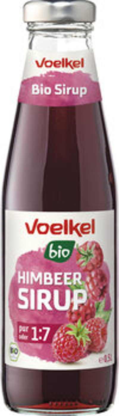 Produktfoto zu Sirup Himbeere 0,5 l Voelkel