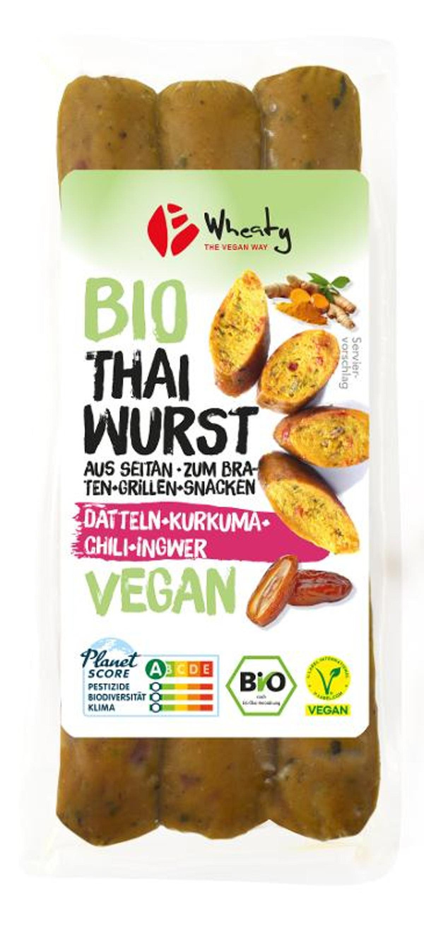 Produktfoto zu Vegane Thaiwurst 120g Wheaty