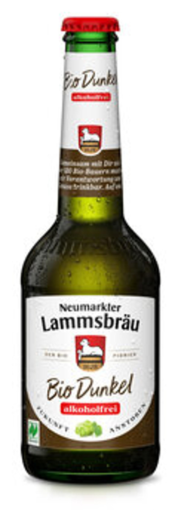Produktfoto zu VPE Lammsbräu dunkel alk.frei 10x0,33 l
