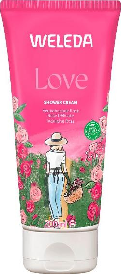 Produktfoto zu Aroma Dusche Love 200 ml Weleda