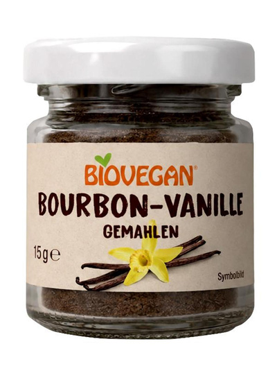 Produktfoto zu VPE Bourbon Vanille gemahlen 6x15g Biovegan