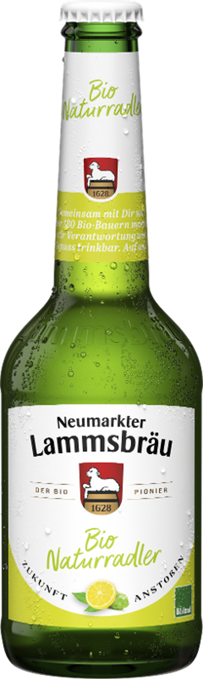 Produktfoto zu Naturradler 0,33 l Lammsbräu