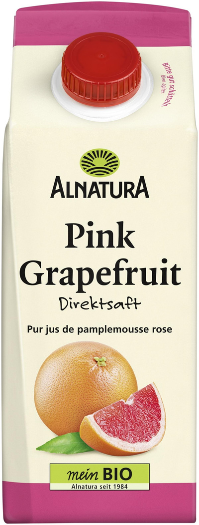 Produktfoto zu Pink Grapefruitsaft 750 ml Alnatura