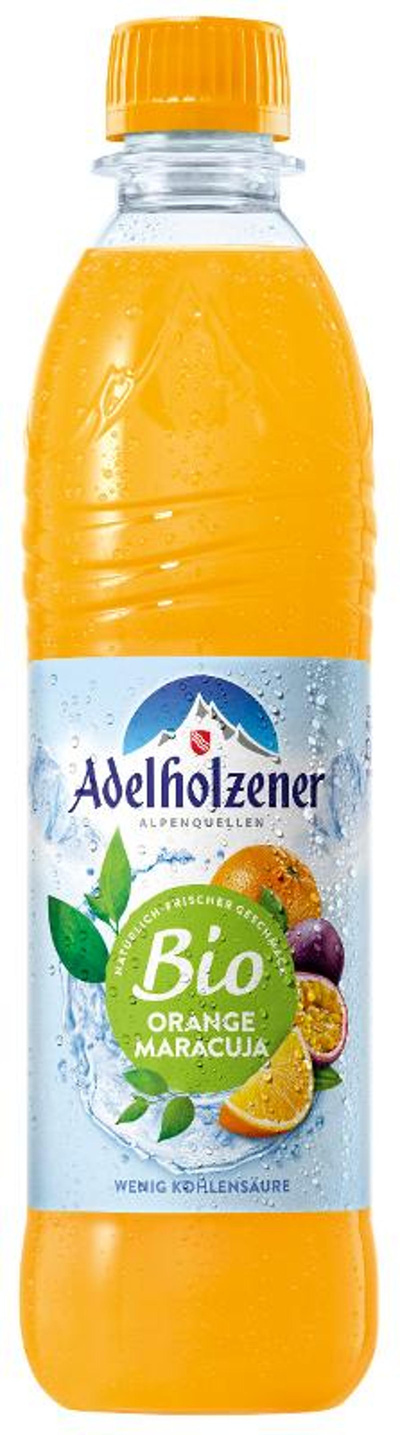Produktfoto zu VPE Orange-Maracuja-Schorle 12x0,5L Adelholzener