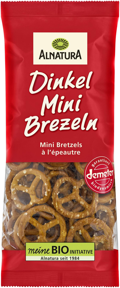 Produktfoto zu Dinkel Mini Brezeln 75g Alnatura