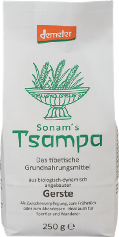 Produktfoto zu VPE Sonam`s Tsampa Gerste 8x250g Erdmann Hauser