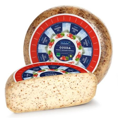 Produktfoto zu b* Gouda Tomate Oregano Paprika 230g bioladen