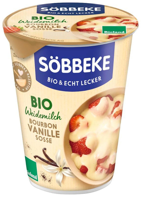 Produktfoto zu Bourbon Vanille Soße 200g Söbbeke
